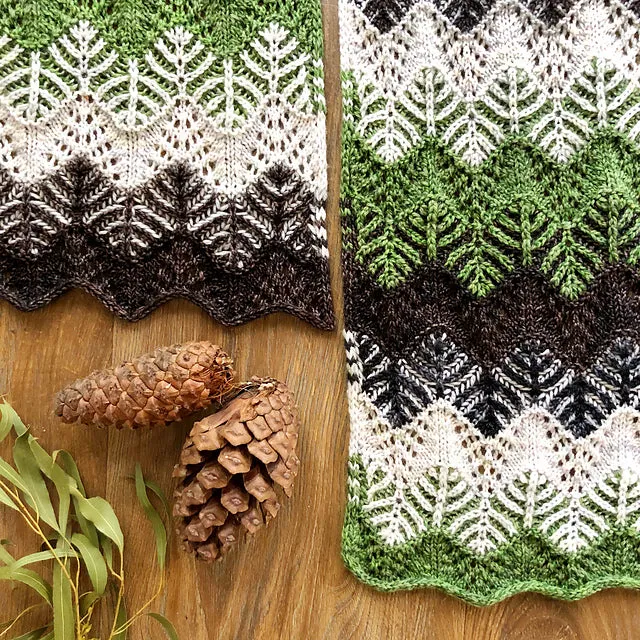 17180 Wollemi Pine Scarf (e-pattern)