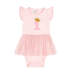 1st Birthday Tank Tutu Bodysuit