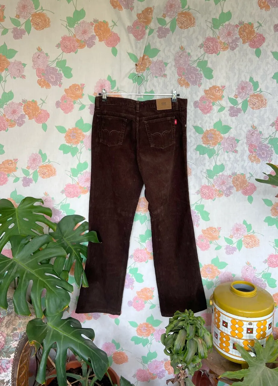 2000's Low Waist Corduroy Pants