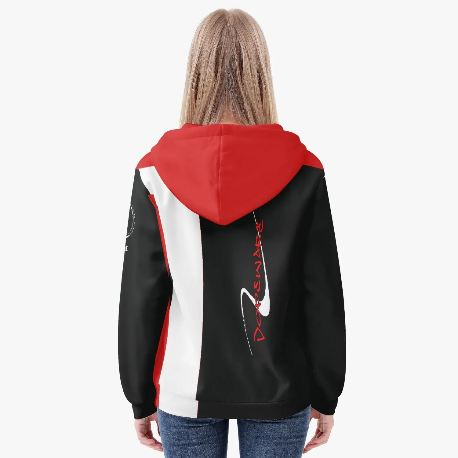 221. Women's Dopeware Full Zip Up Hoodie