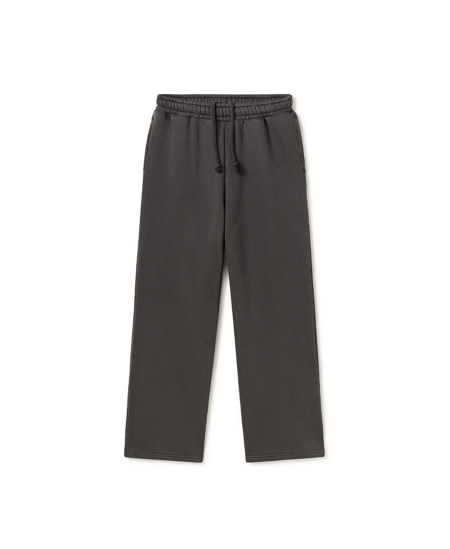 450 GSM 'Anthracite' Straight-leg Pants