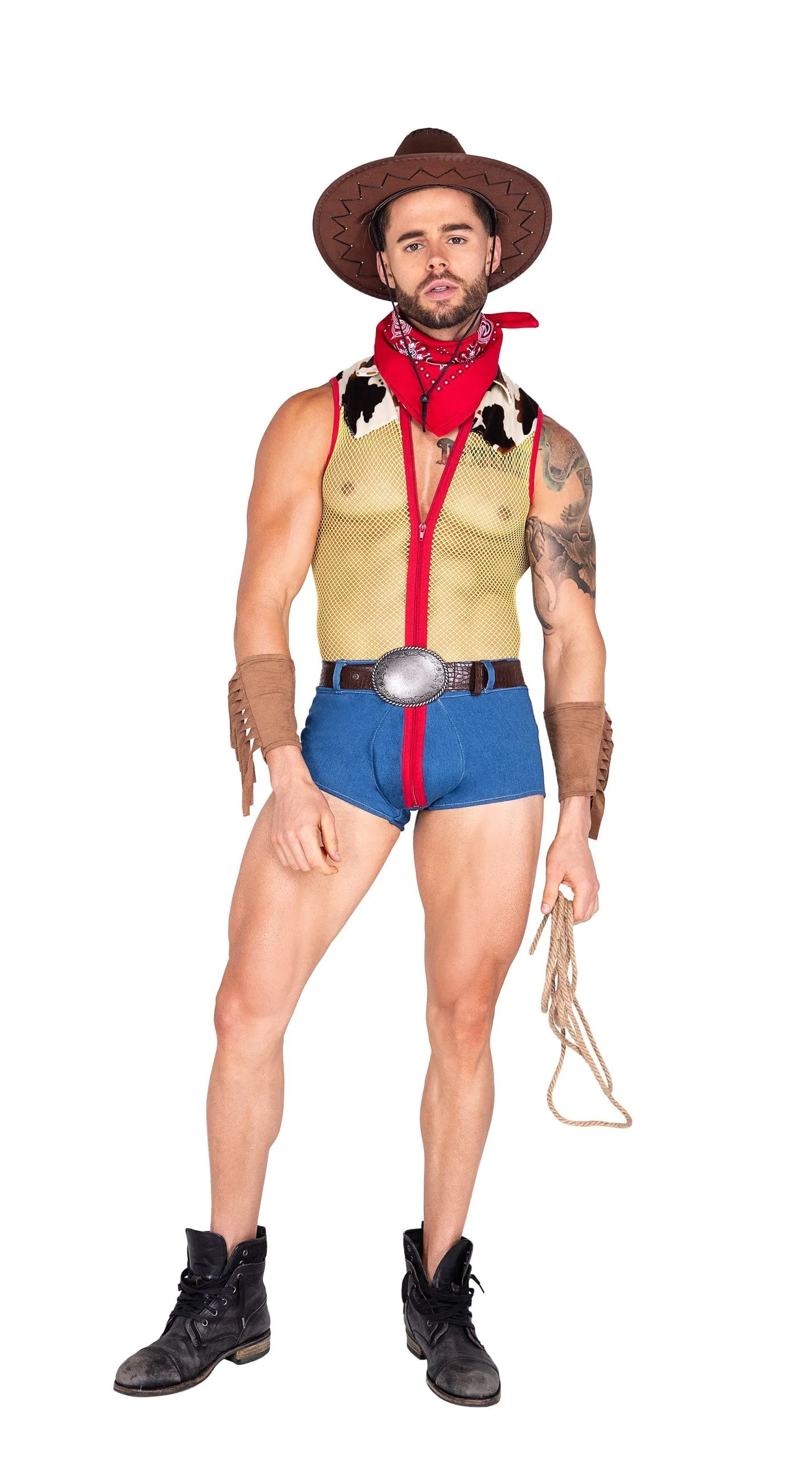 4pc Playful Sheriff Men’s Costume