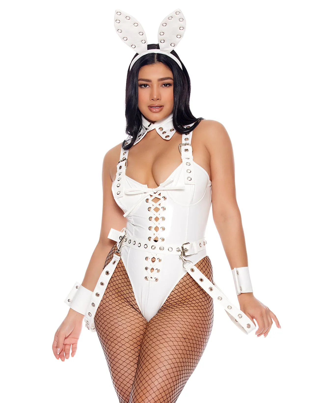 5pc White Rabbit Costume