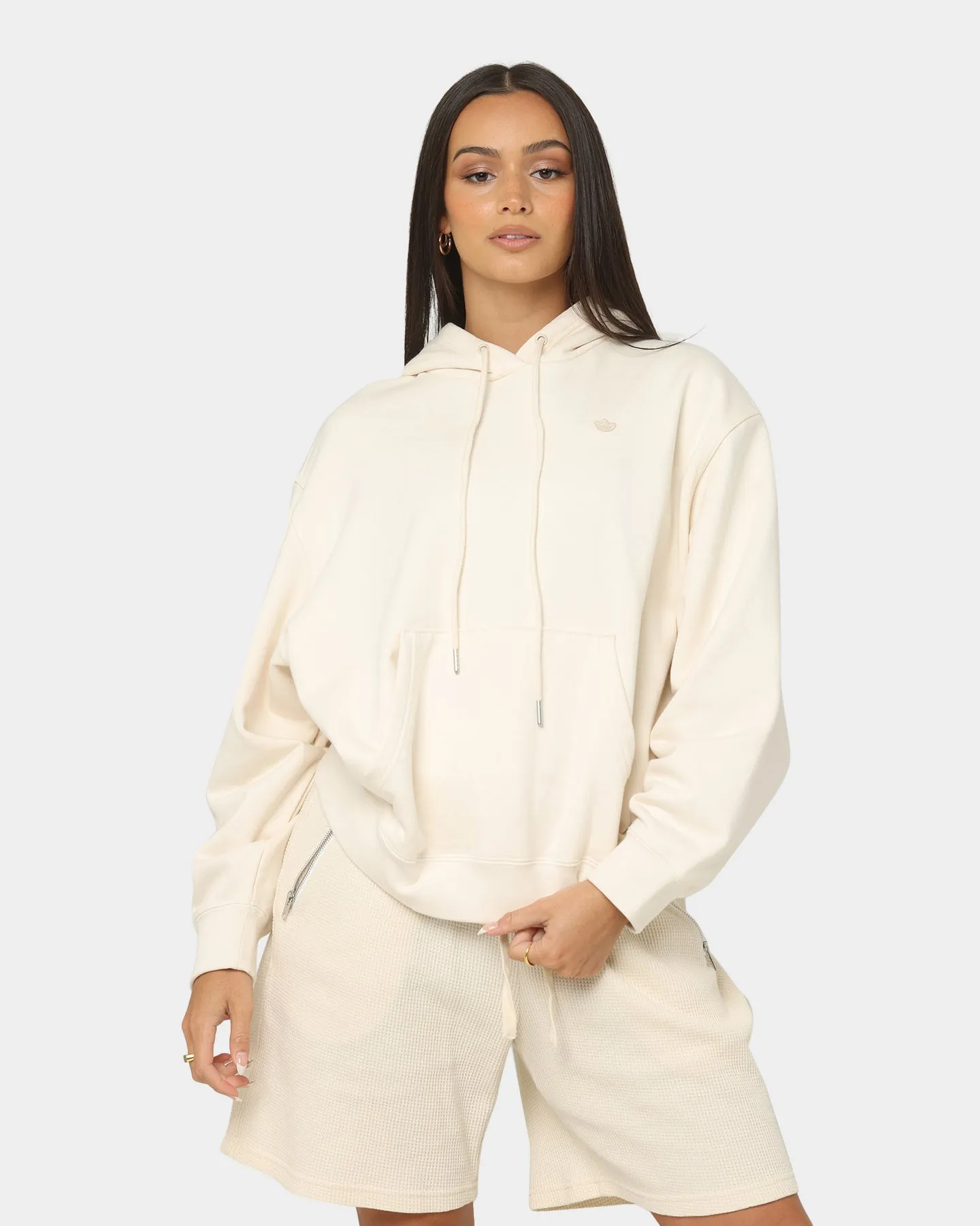 Adidas Women's No Dye Hoodie Non-Dye