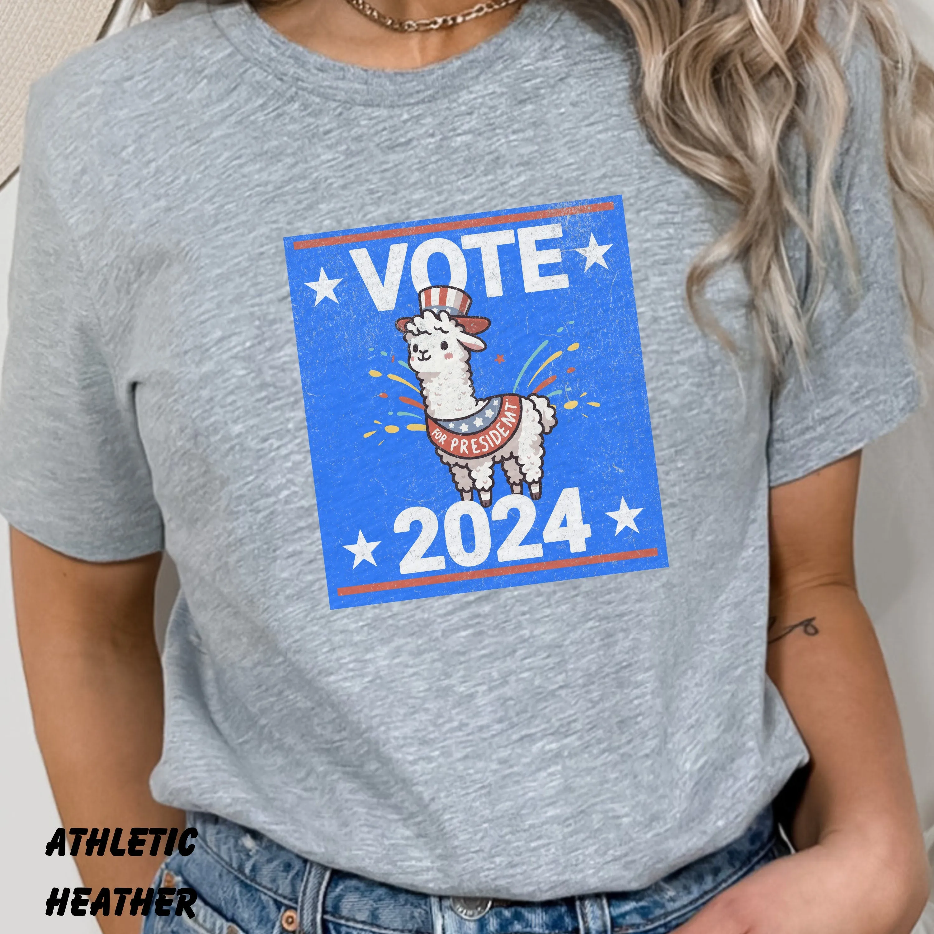 Alpaca For President, 2024 Election Shirt, Funny Election Shirt, Political Shirt, Llama Lover Shirt, Alpaca Gift