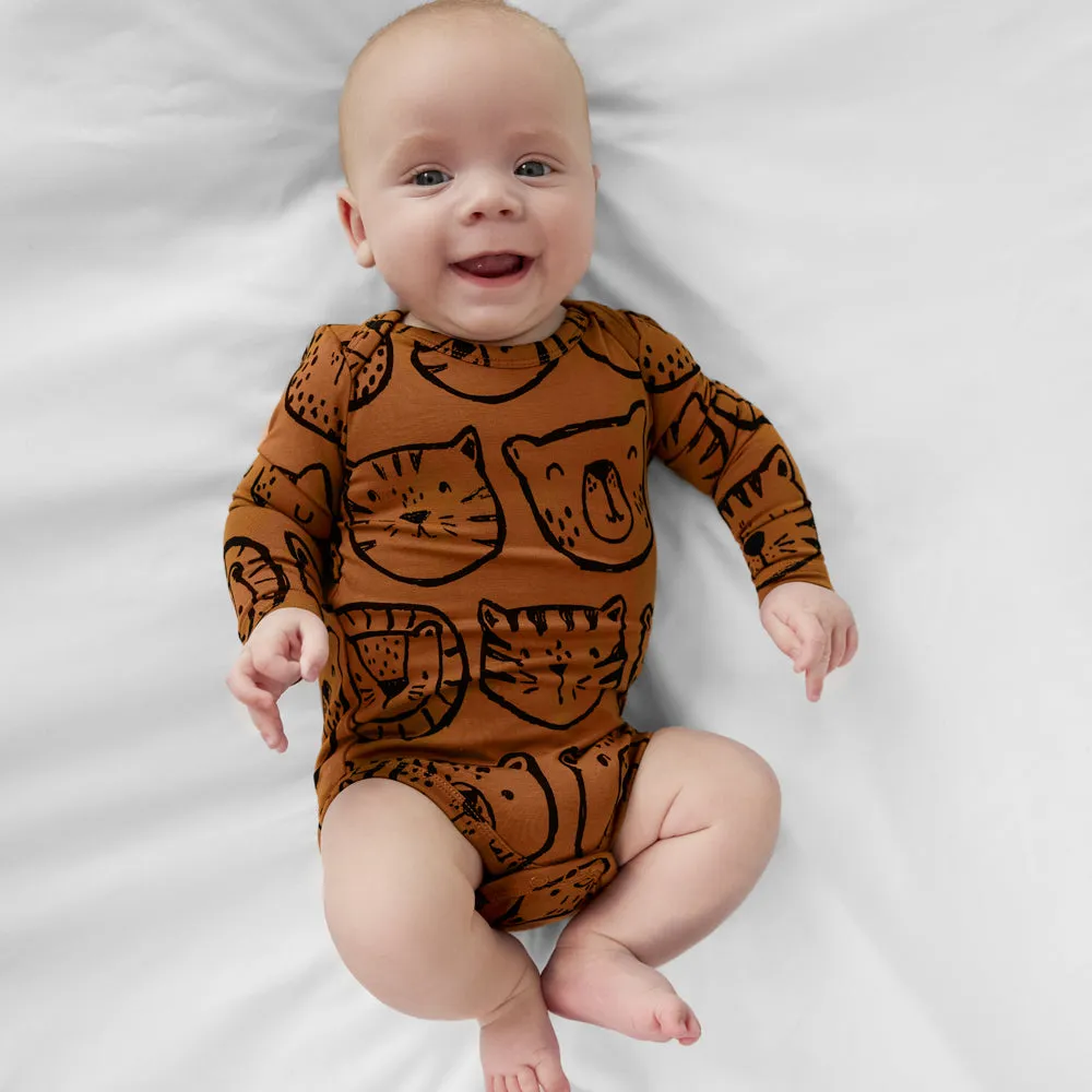 Amber Lions, Tigers & Bears Bodysuit