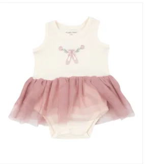 Angel Dear Rib Tank Bodysuit Tutu - Sugar Swizzle