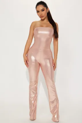 Anitta Shine Pant Set - Rose Gold