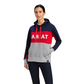 Ariat Ladies Rabere Team Hoodie - Navy