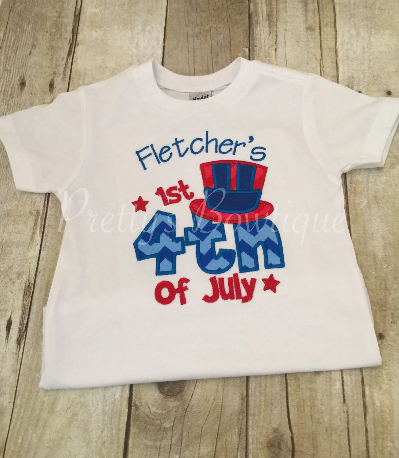 Babies 1st Fourth of July Shirt-- Baby Fourth of July bodysuit -- July fourth shirt-- My 1st Fourth of July -- Fourth of july one-piece