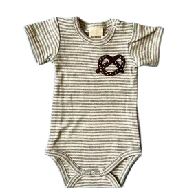 Baby Bodysuit - Pretzel Embroidered