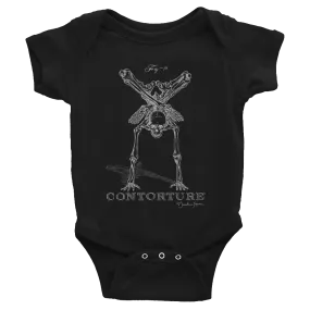 Baby Short Sleeve Bodysuit: BONEY