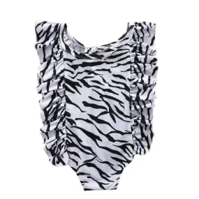 Baby/Toddler Girl's Leopard Print Swimsuit