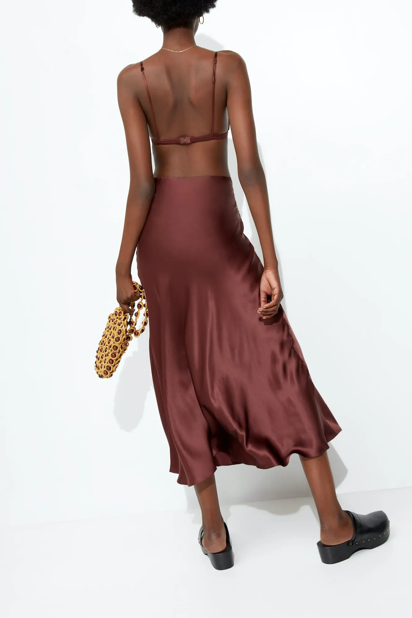 BIANCA SKIRT {CHOCOLATE}