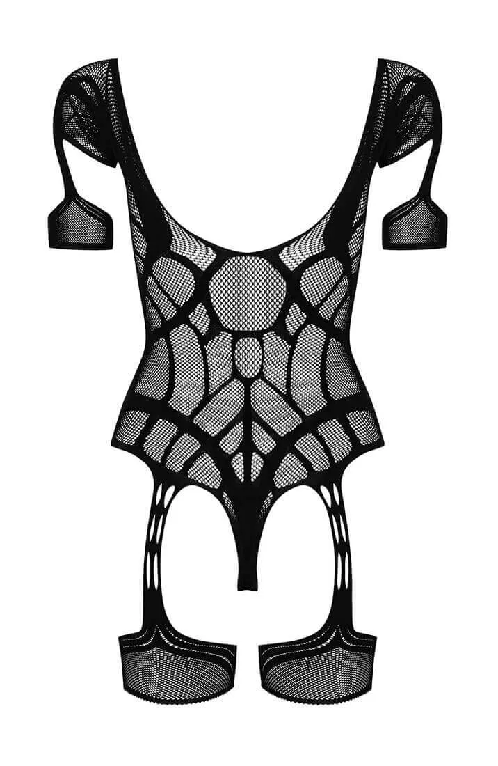 Black crotchless bodysuit - Wanna Come Over