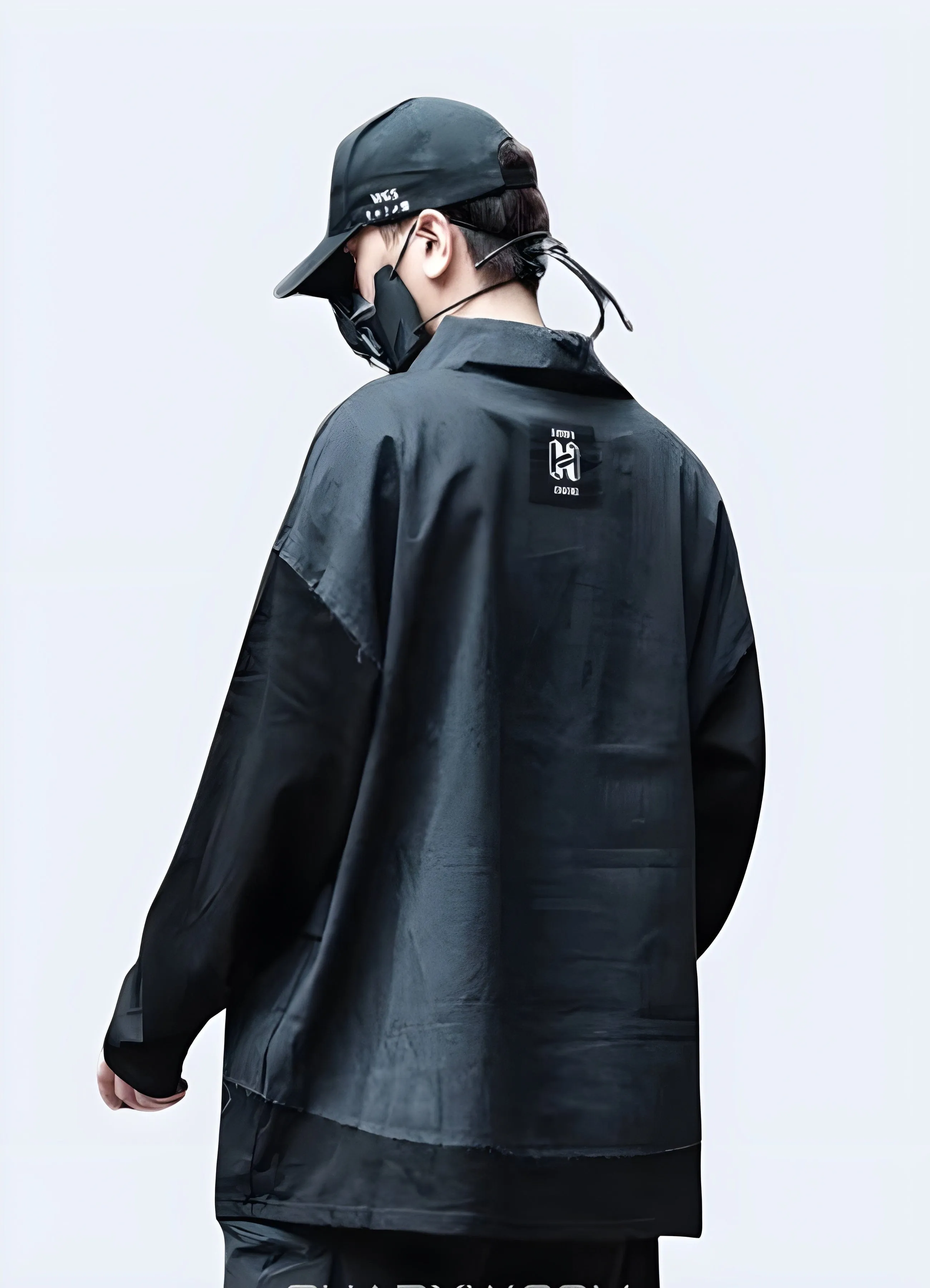 Black Japanese Hoodie