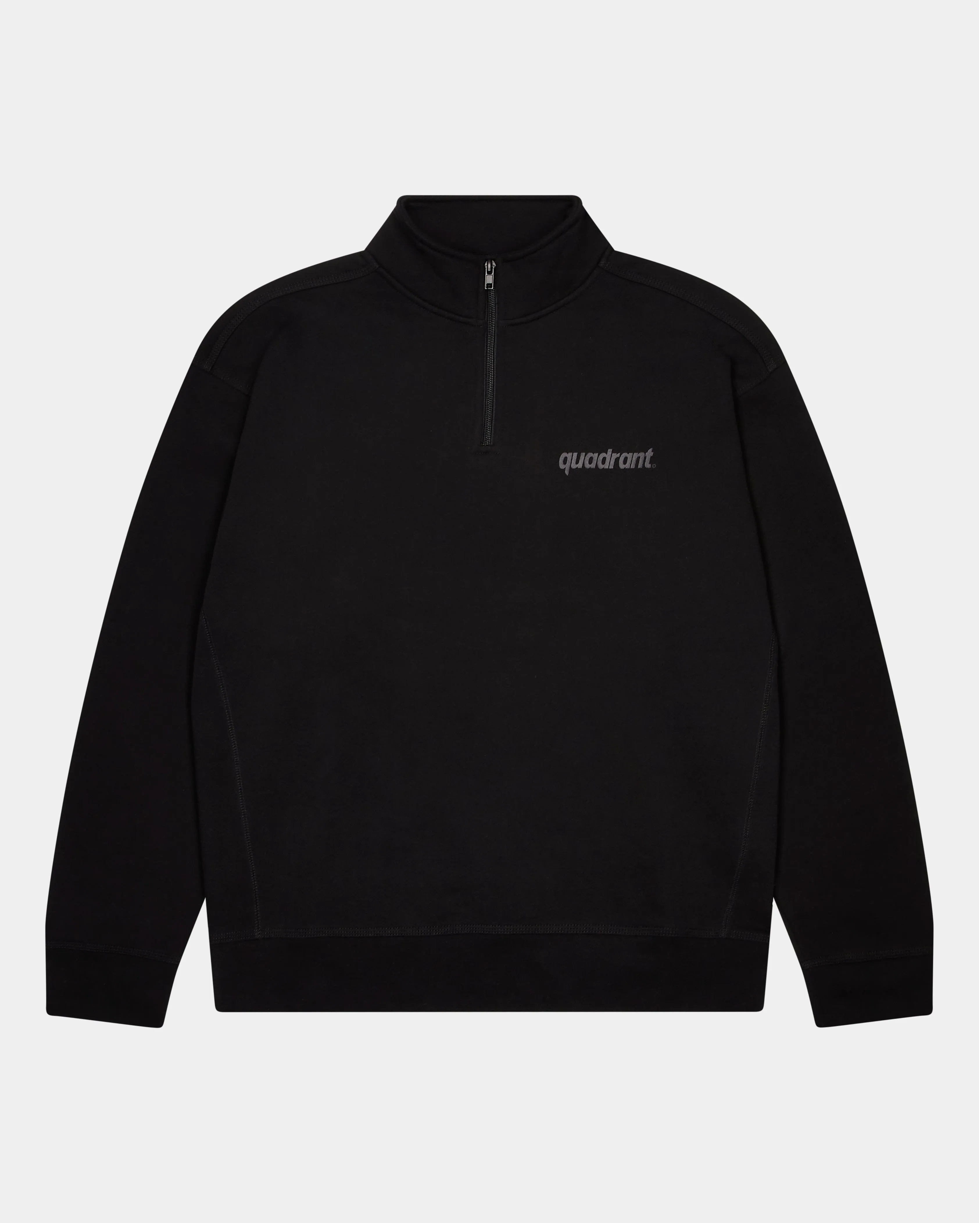 BLACK ORIGINALS QUARTER ZIP