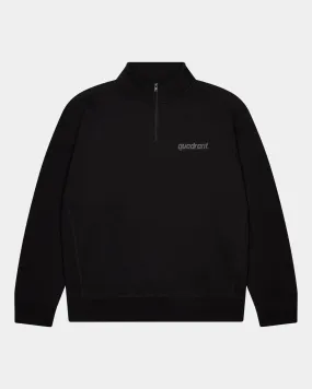 BLACK ORIGINALS QUARTER ZIP