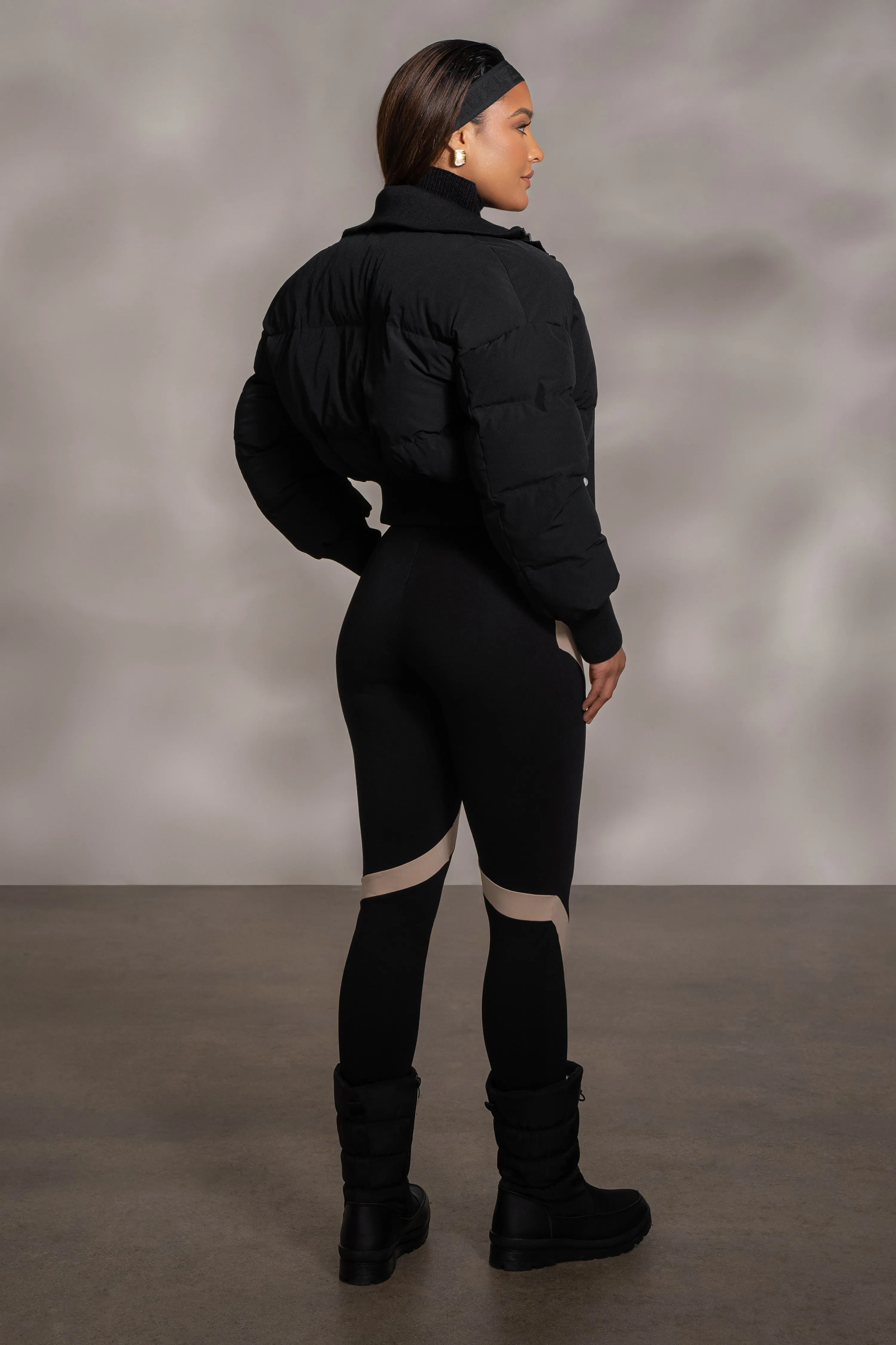 Black Valen High Waisted Leggings