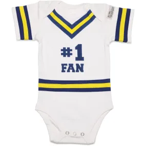 Blue & Gold Infant Onesie