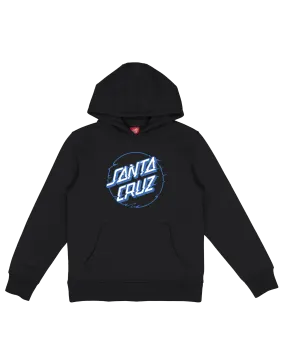 Boys Vivid Other Dot Hoodie in Black