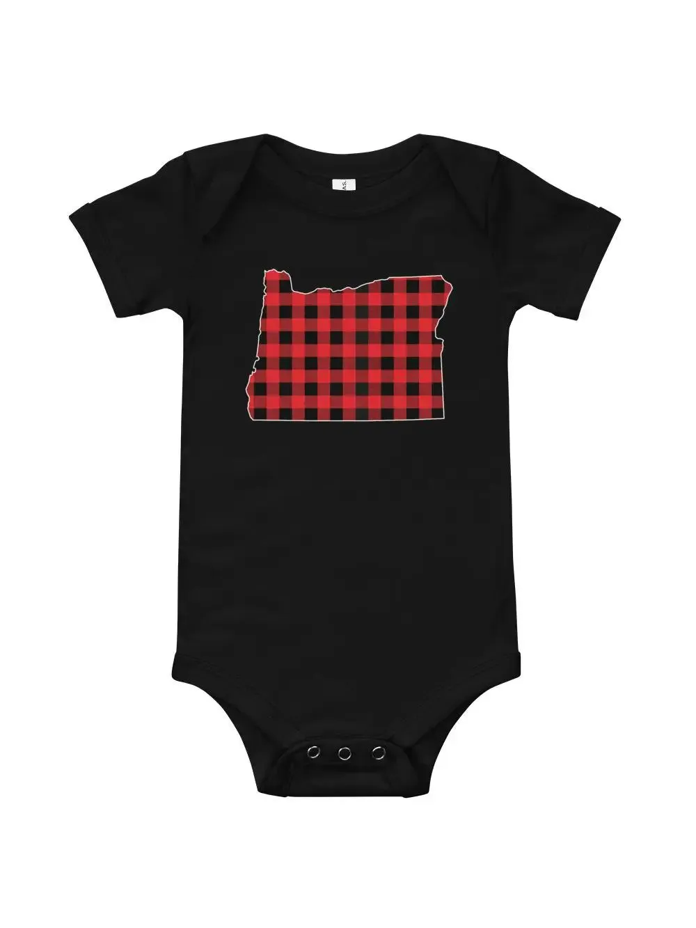 Buffalo Plaid Oregon Bodysuit