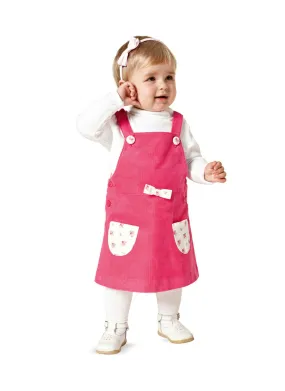 Burda 9424 Toddler Dungarees Pattern