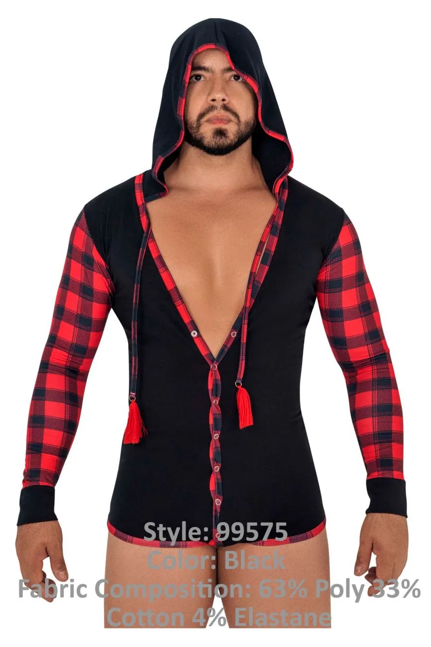 CandyMan Hoodie Bodysuit