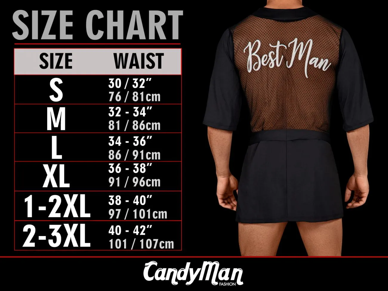 CandyMan Super V-Neck Bodysuit