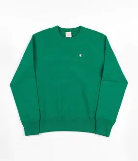 Champion Reverse Weave Classic Crewneck Sweatshirt - Green