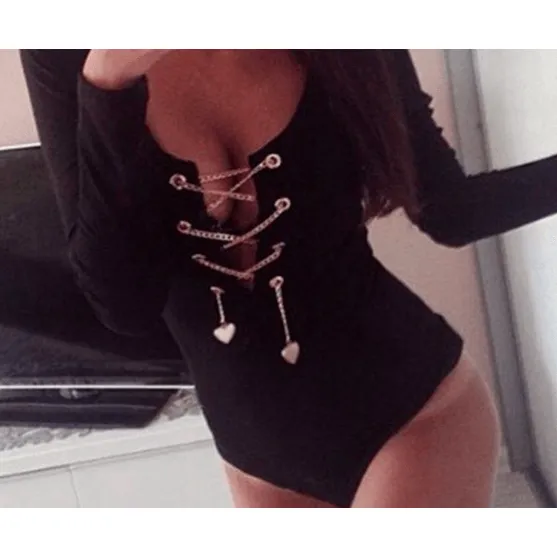 CHELSEY CHAIN BODYSUIT