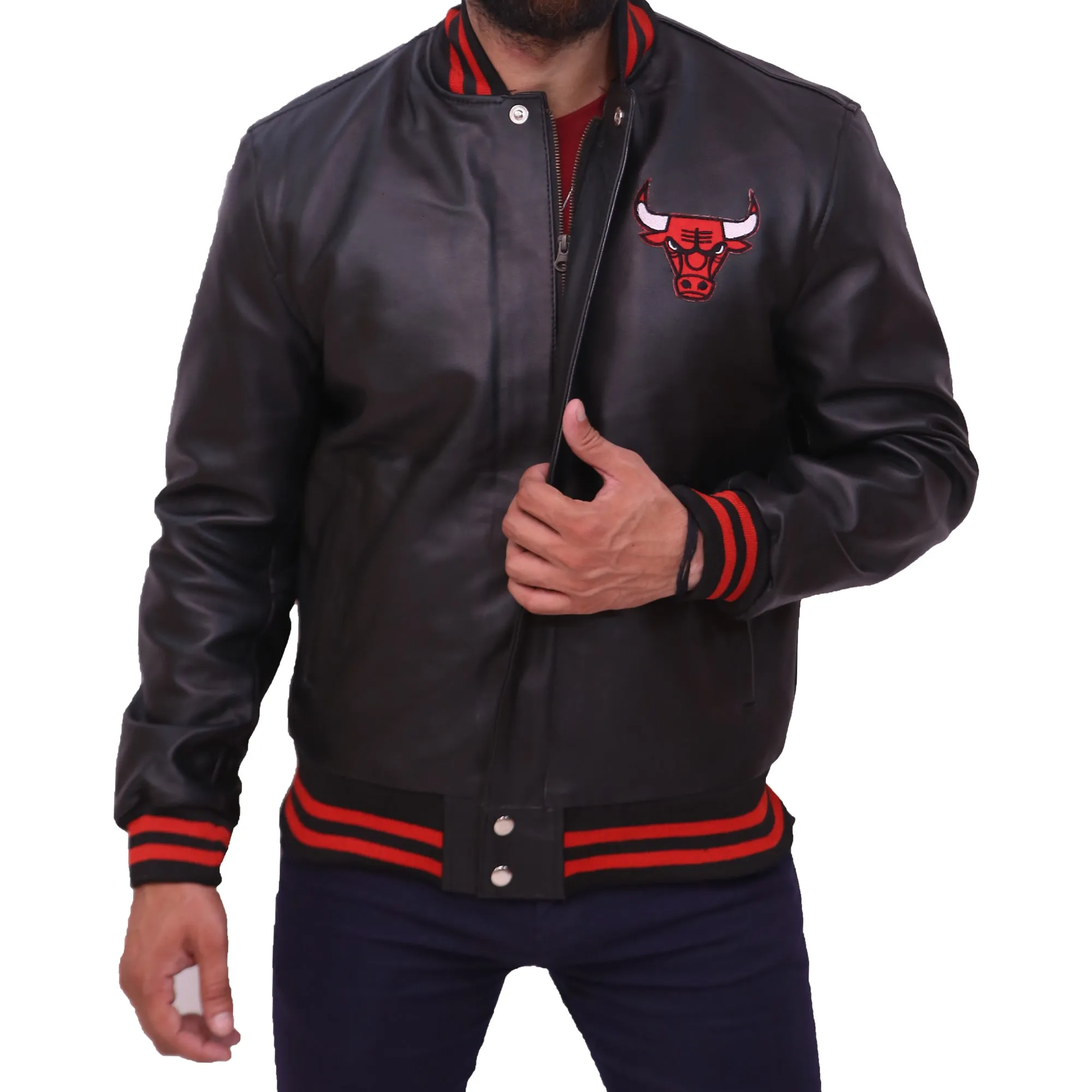 Chicago Bulls Vintage Bomber Jacket