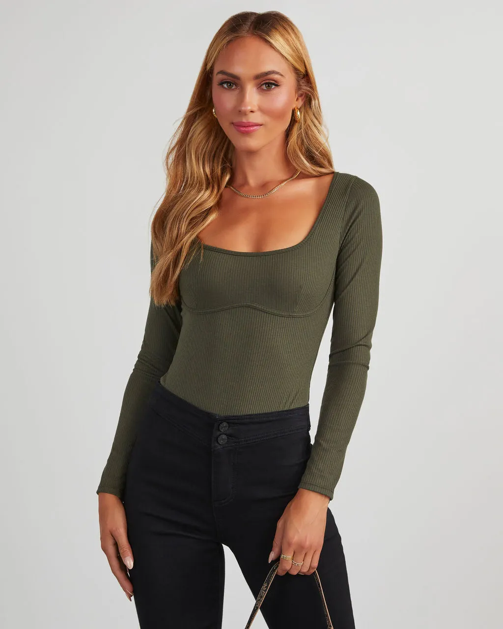 City Hangs Scoop Neck Bodysuit