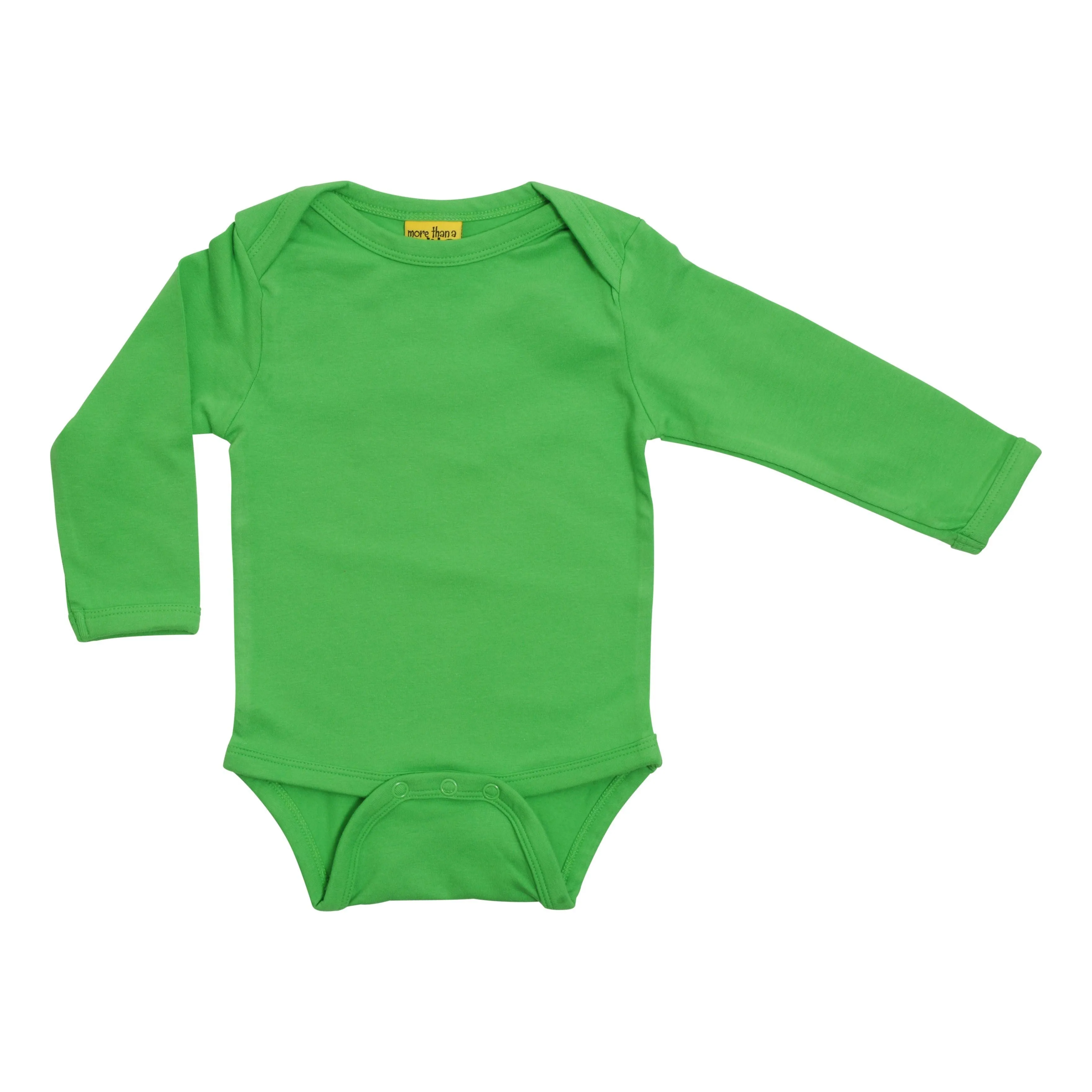 Classic Green Long Sleeve Onesie