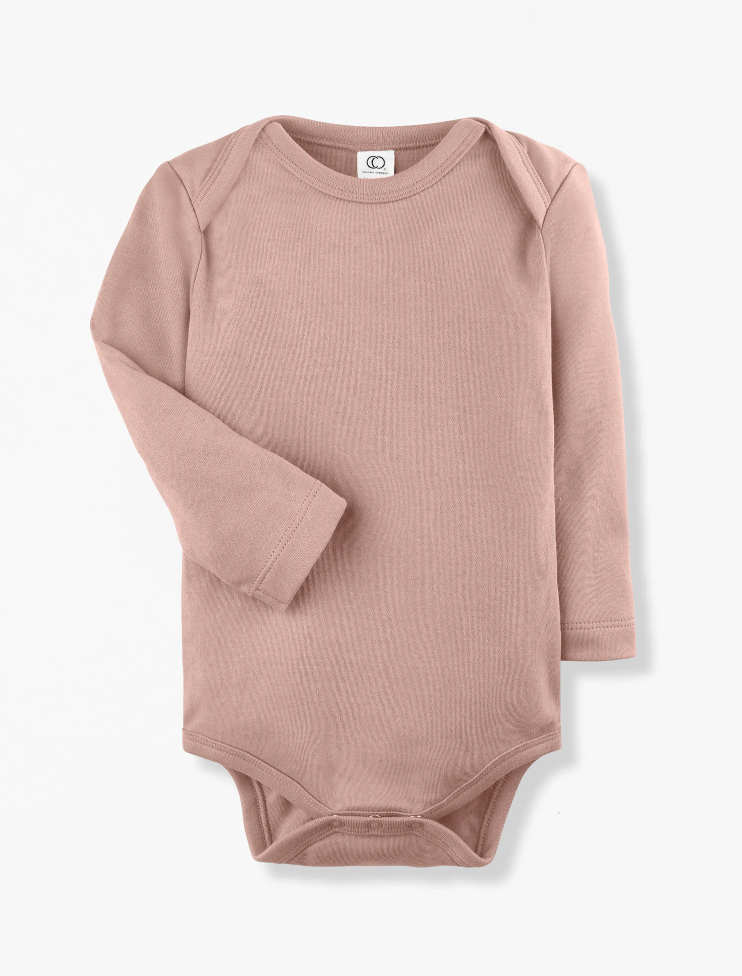 Classic Long Sleeve Bodysuit in Blush