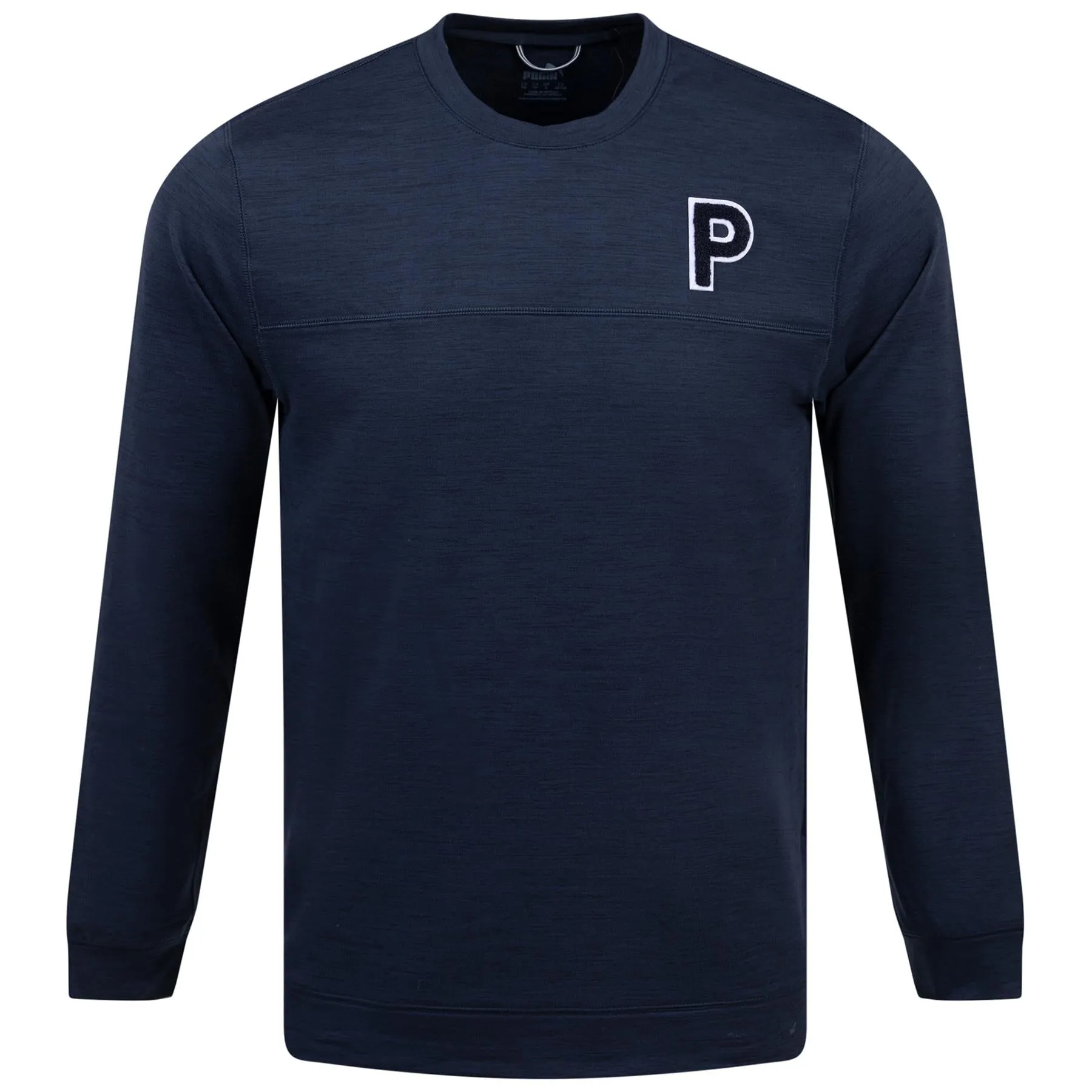 Cloudspun Patch Crew Neck Sweatshirt Navy - SS24