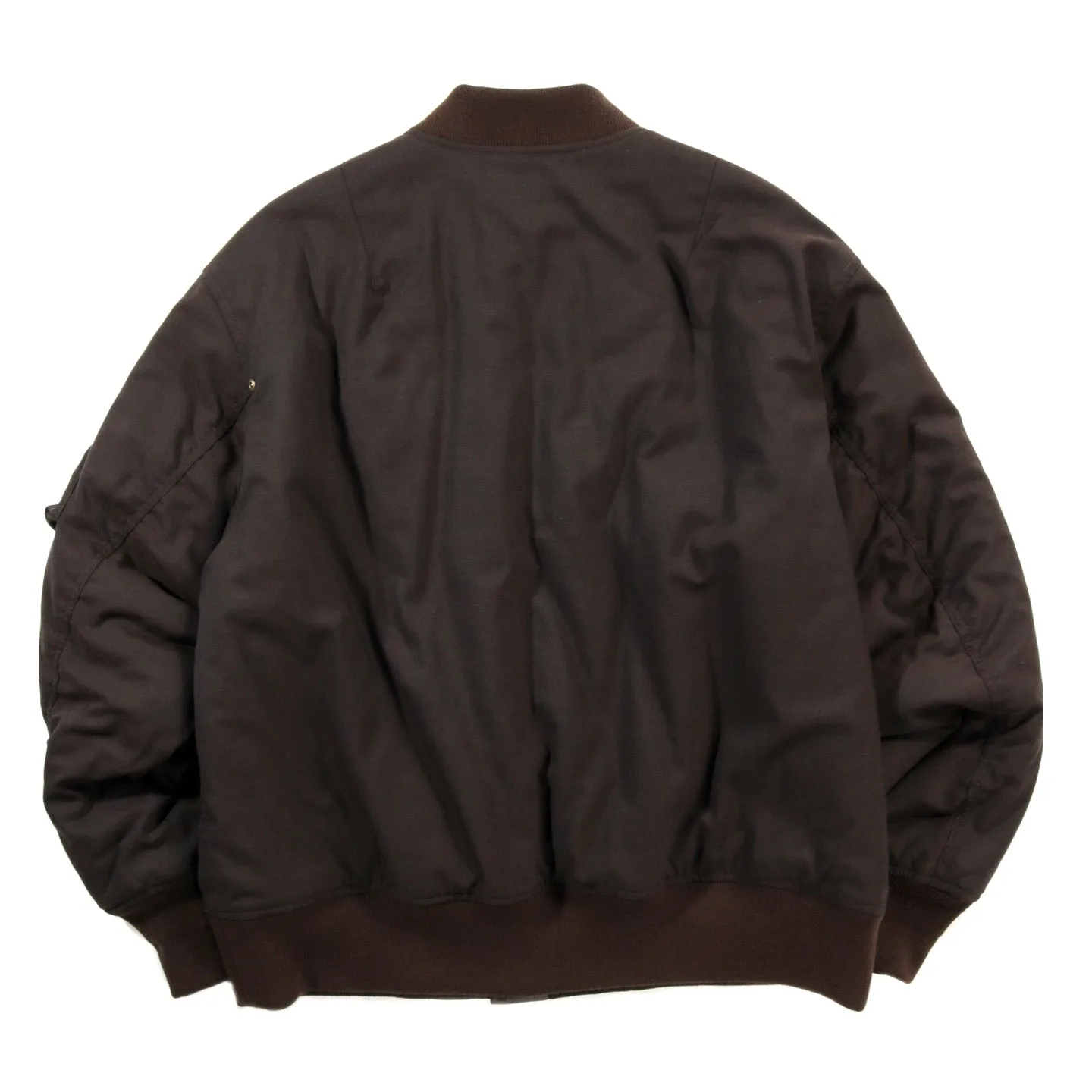 COGNOMEN HELICAETAGERIO MA-1 JACKET BROWN