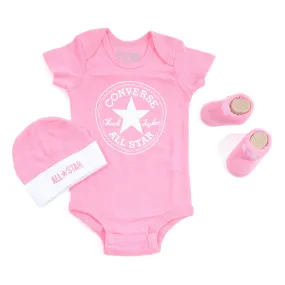 Converse Girls All Star Classic Infants Pink - 3 Piece Boxed Set