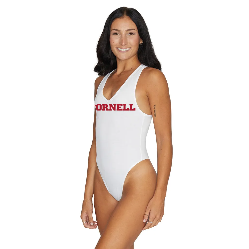 Cornell White Bodysuit