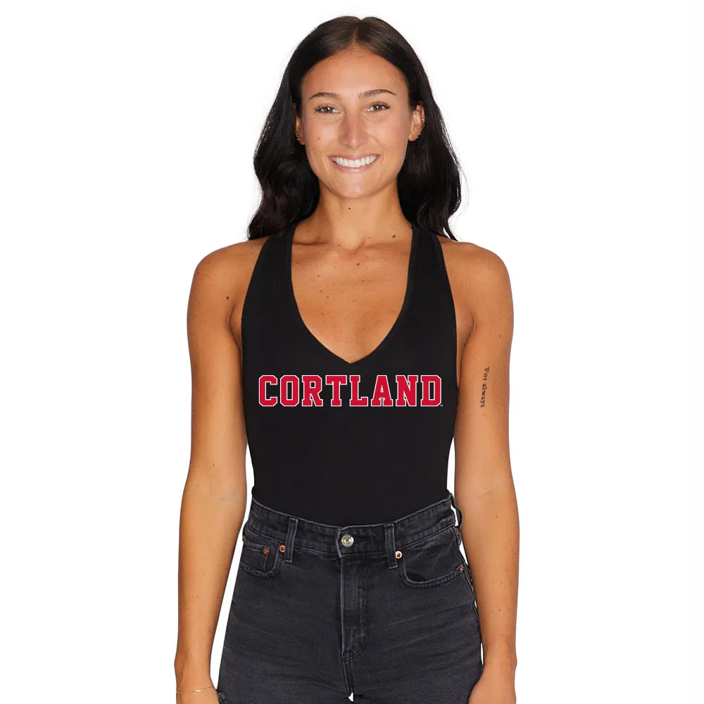 Cortland Black Bodysuit