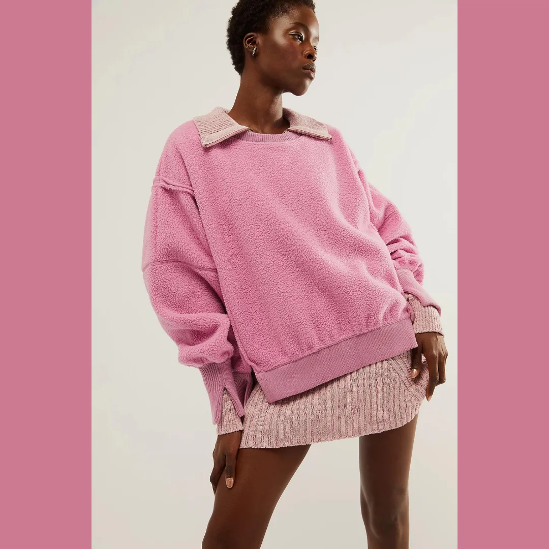 Cozy Camden Sweatshirt - Moonlight Mauve