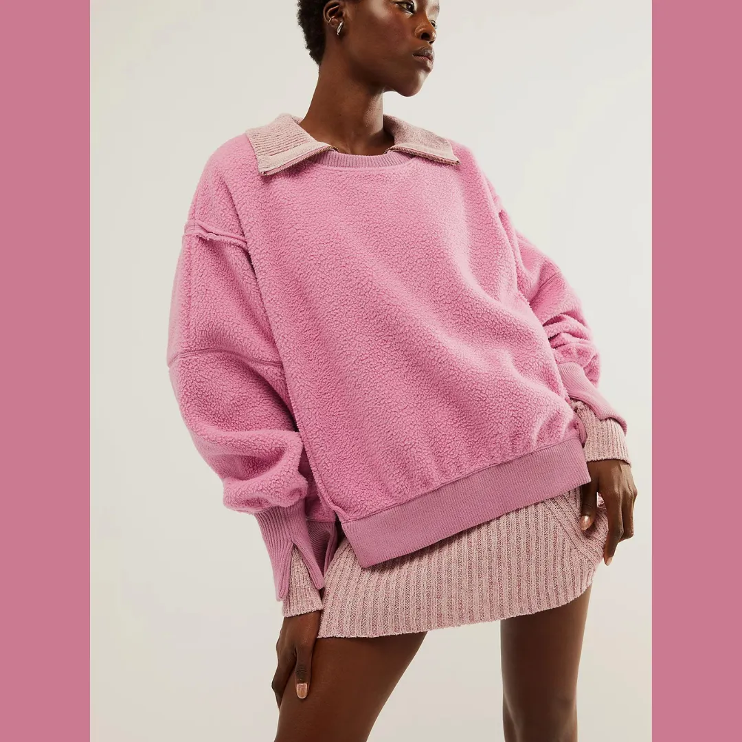 Cozy Camden Sweatshirt - Moonlight Mauve