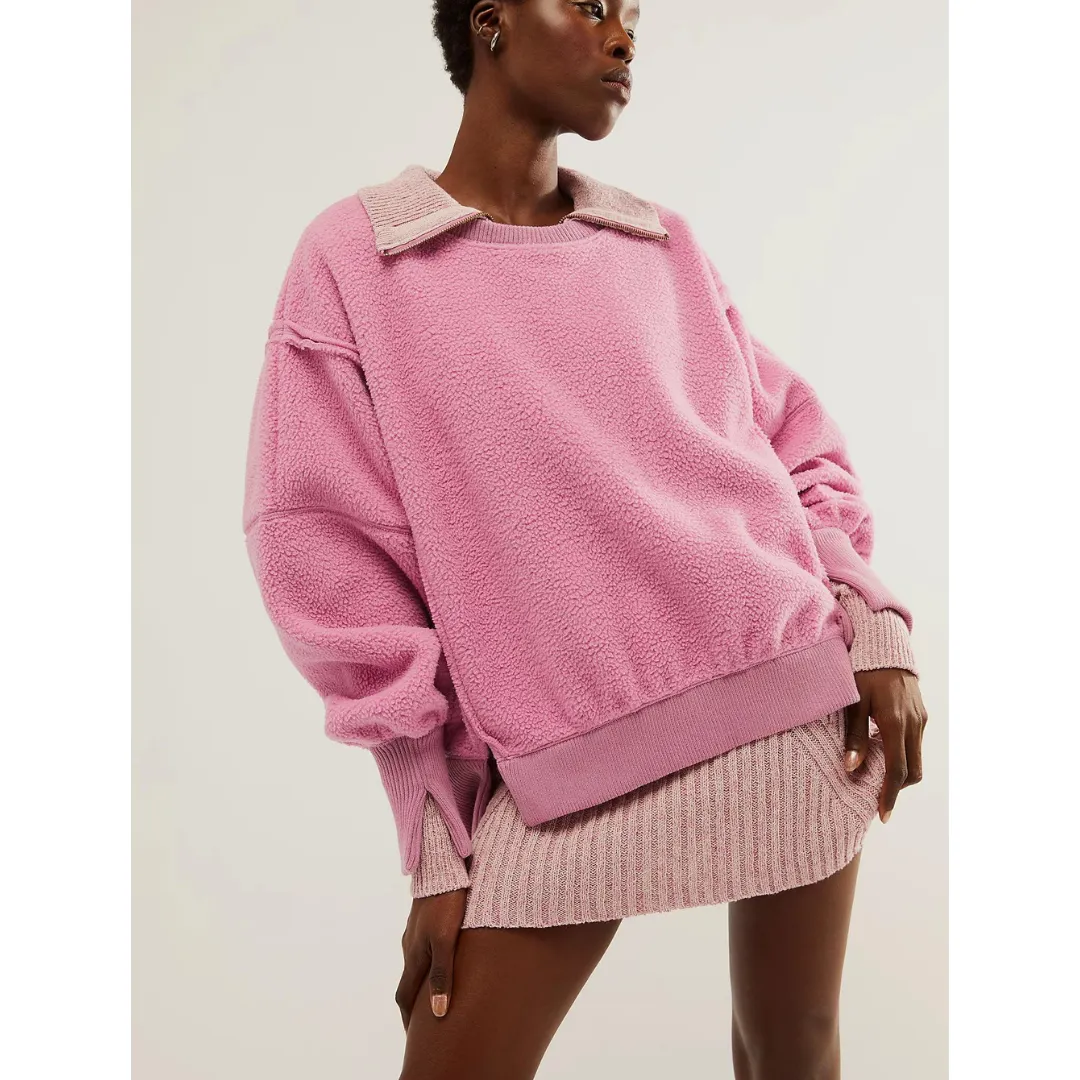 Cozy Camden Sweatshirt - Moonlight Mauve