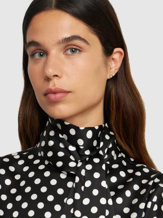 Delfina Delettrez   Dots 18kt Gold &amp; pearl mono earring 