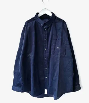 DESCENDANT/KENNEDY'S CORDUROY B.D. LS SHIRT (NAVY)