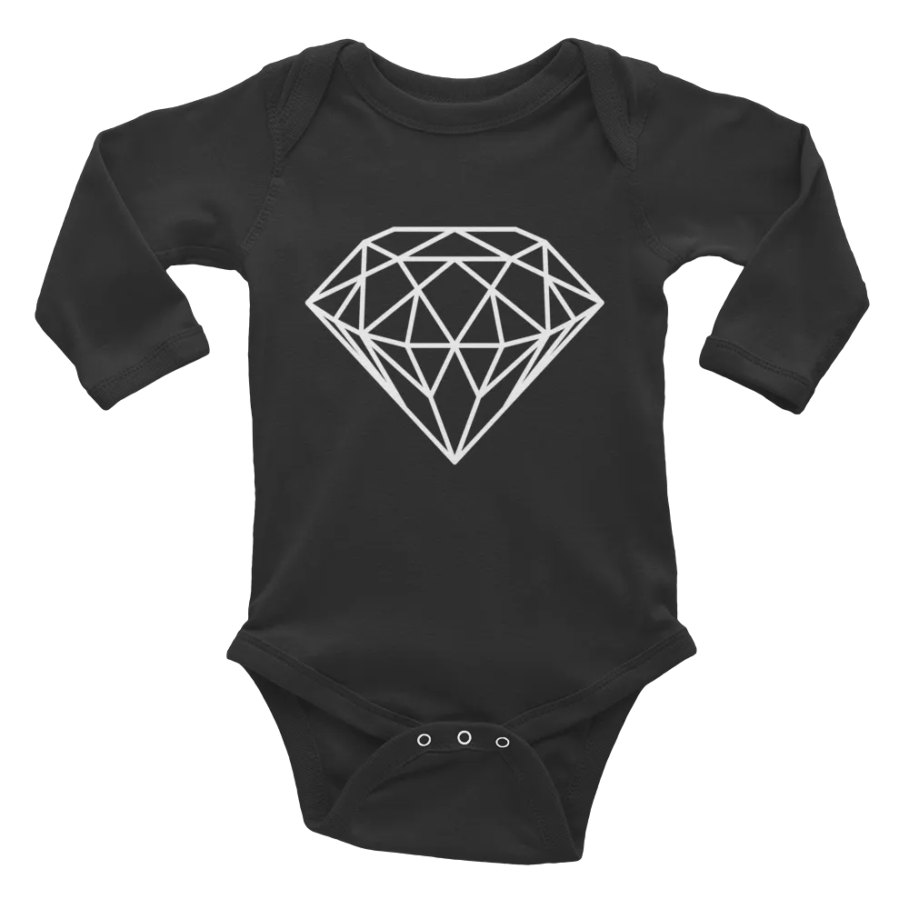 DIAMOND LIFE BABY ONESIE