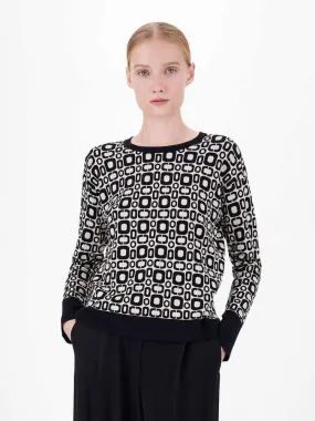 Divo Jacquard Crew Neck