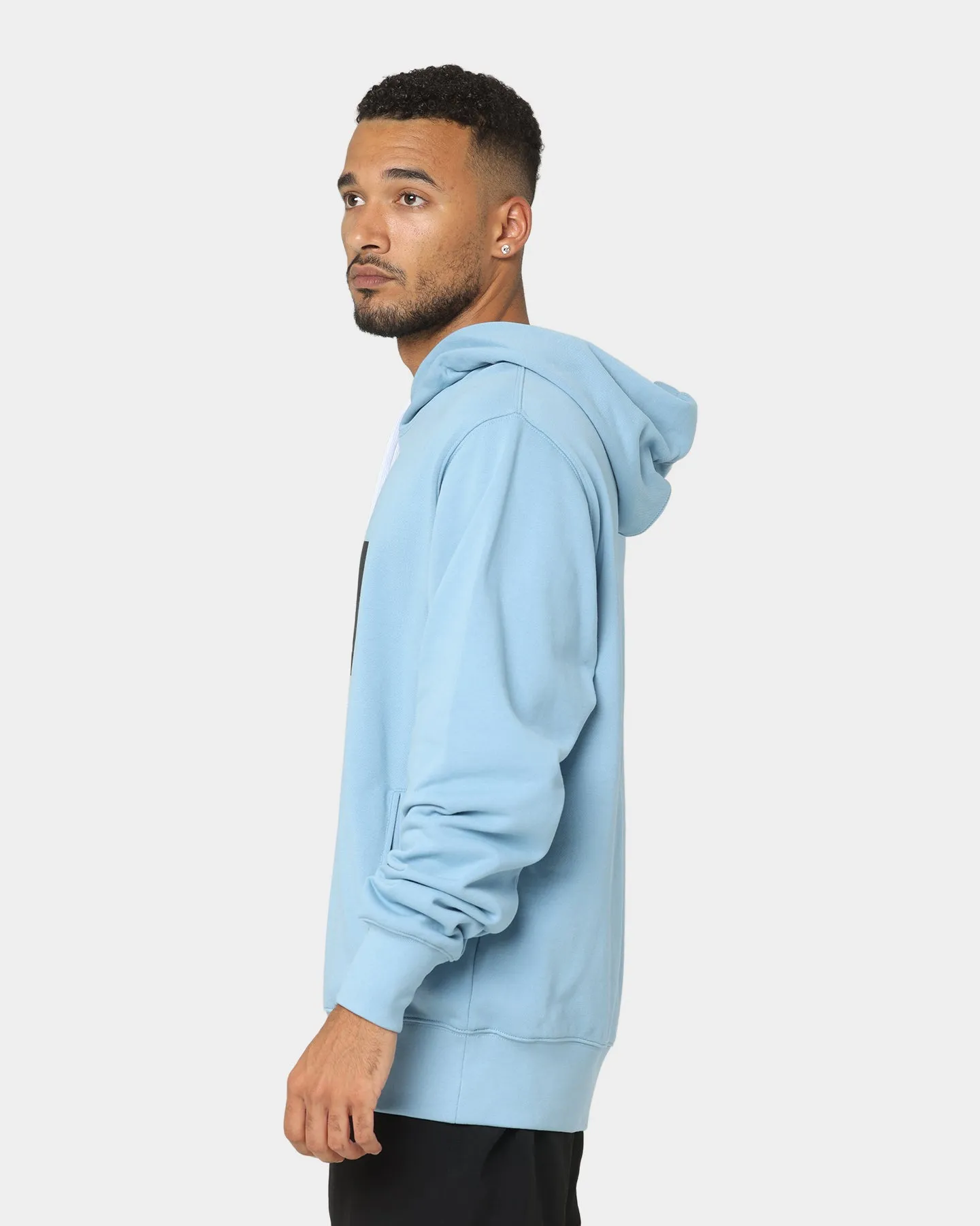 DOPE LA Box Logo Hoodie Pale Blue