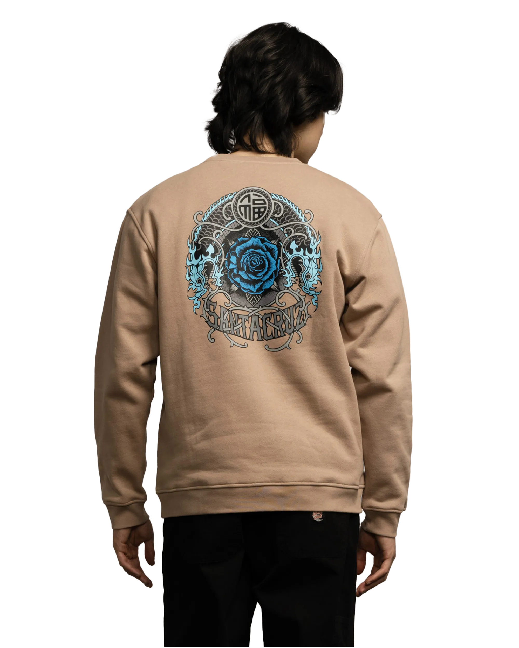 Dressen Rose One Sweatshirt in Taupe