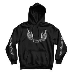 Dylan Garrett Smith "Pain" Black Hooded Sweatshirt